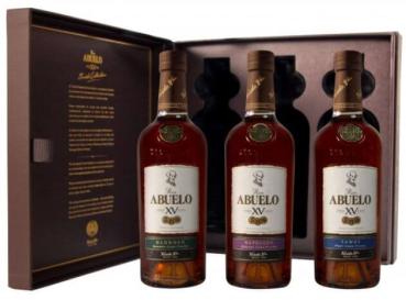 Ron Abuelo XV Finish Collection Set 3x20cl