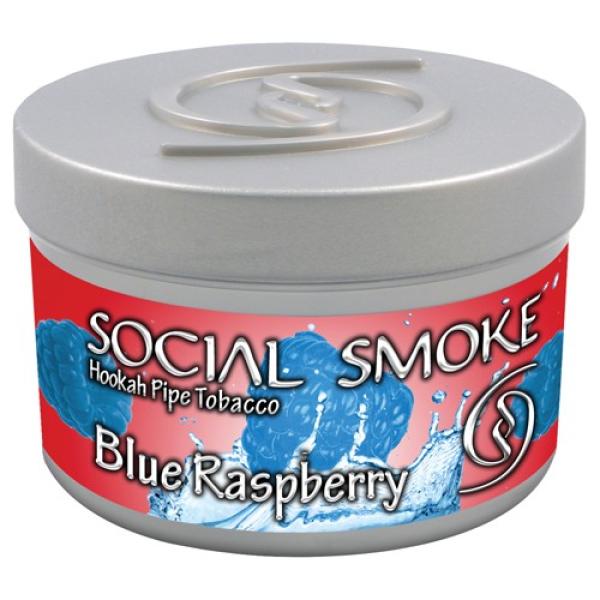 Social Smoke Blue Raspberry